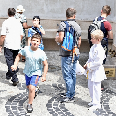 Pielgrzymka LSO i scholi na Jasną Górę i Centrum JPII