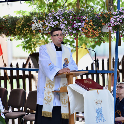 Odpust szkaplerzny - dzień 8 - 22 lipca - Zakończenie odpustu (poświęcenie tablicy pamięci Braci Saków)